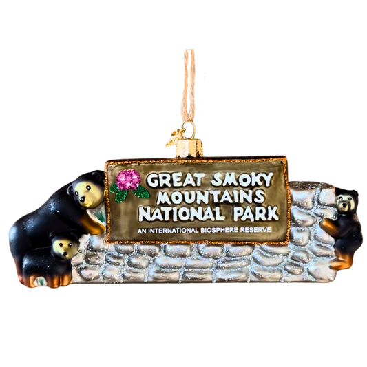 Great Smoky Mountains National Park Sign - National Park Magic